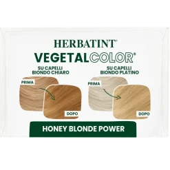 Herbatint Vegetal Color Honey Blond Power Biondo Miele 100g