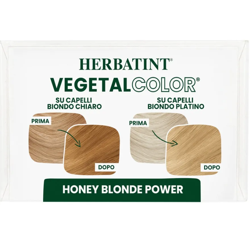 Herbatint Vegetal Color Honey Blond Power Biondo Miele 100g