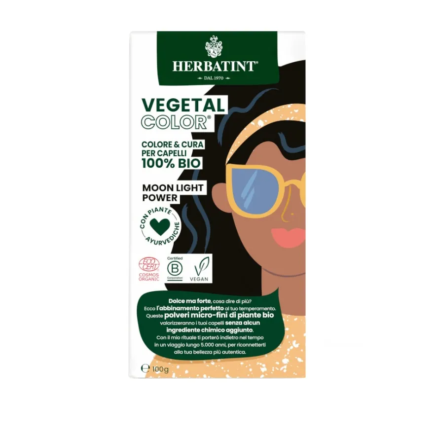 Herbatint Vegetal Color Moon Light Power Nero 100g