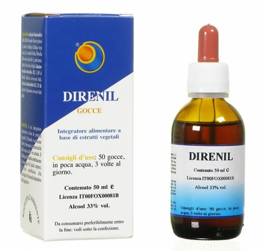 Herboplanet Direnil Gocce Lenitivo Per Le Vie Urinarie 50 ml
