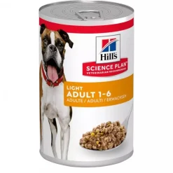 Hill's Cane Science Plan Adulto Light Pollo 370g
