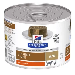 Hill's Pet Prescription Diet A/D Urgent Care con Pollo Cibo Umido Cane Gatto 200g