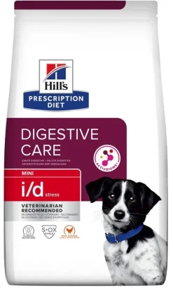 Hill's Prescription Diet Digestive Care i/d Stress Crocchette Con Pollo Per Cani Adulti Taglia Piccola/Mini Sacco 3kg