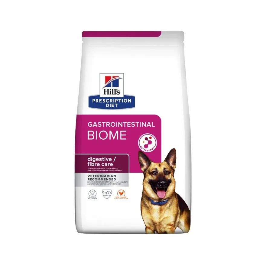 Hill's Prescription Diet Gastrointestinal Biome Crocchette Pollo Cani Sacco 10kg
