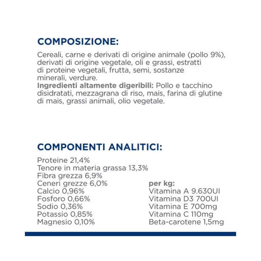 Hill's Prescription Diet Gastrointestinal Biome Crocchette Pollo Cani Sacco 1,5kg