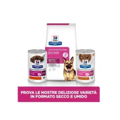 Hill's Prescription Diet Gastrointestinal Biome Digestive Care Paté Con Pollo Per Cani Lattina 370g