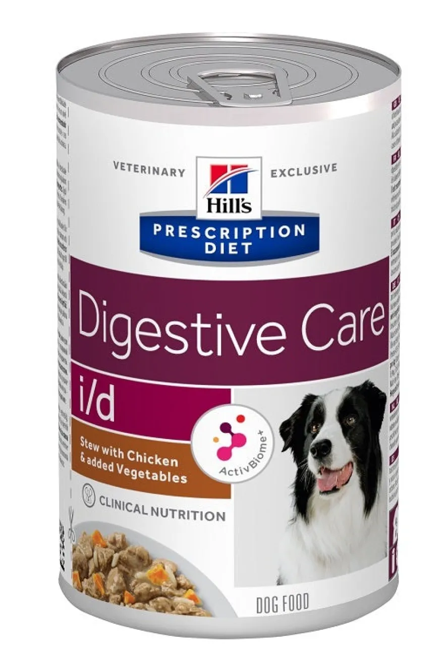 Hill's Prescription Diet I/D Digestive Care Cane Pollo e Verdure Lattina 354g