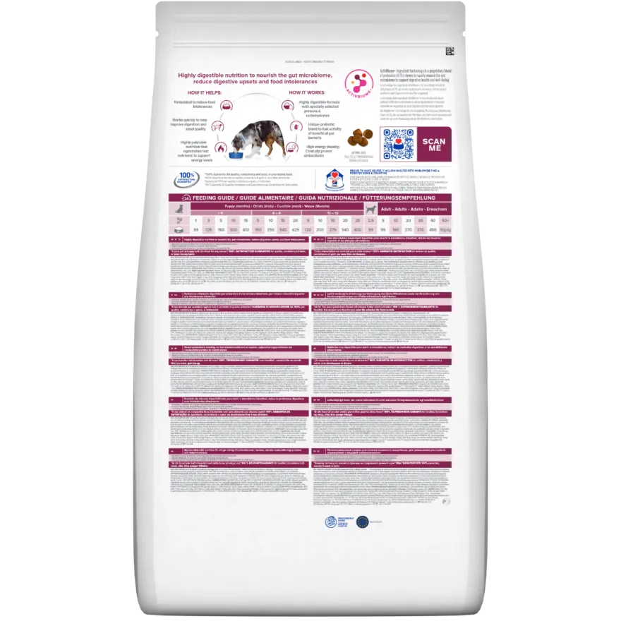 Hill's Prescription Diet I/D Digestive Care Sensitive Crocchette Per Cani Con Uova/Riso Sacco 4kg