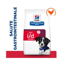 Hill's Prescription Diet I/D Digestive Care Stress Crocchette Per Cani Con Pollo Taglia Mini Sacco 1kg