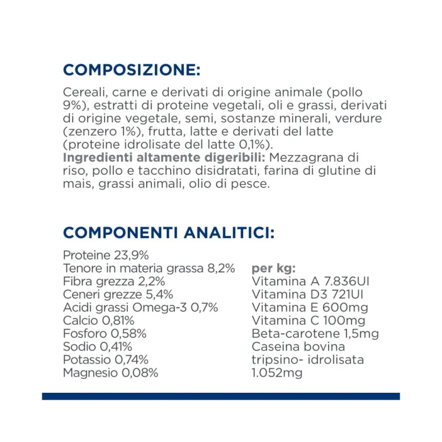 Hill's Prescription Diet I/D Digestive Care Stress Crocchette Per Cani Con Pollo Taglia Mini Sacco 6kg