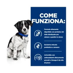 Hill's Prescription Diet I/D Digestive Care Stress Crocchette Per Cani Con Pollo Taglia Mini Sacco 6kg