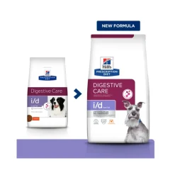 Hill's Prescription Diet I/D Low Fat Crocchette Per Cani Con Pollo Sacco 4kg