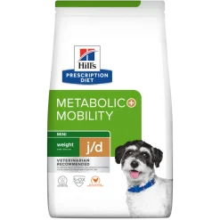 Hill's Prescription Diet J/D Metabolic+Mobility Crocchette Per Cani Taglia Mini Sacco 3kg