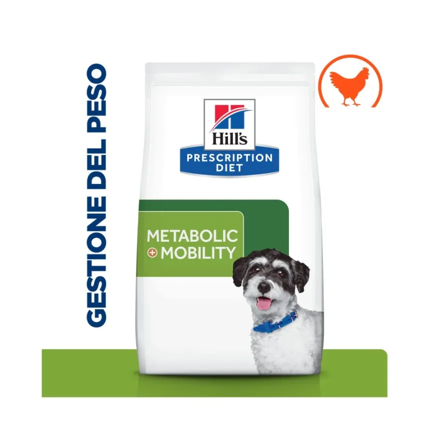Hill's Prescription Diet J/D Metabolic+Mobility Crocchette Per Cani Taglia Mini Sacco 3kg