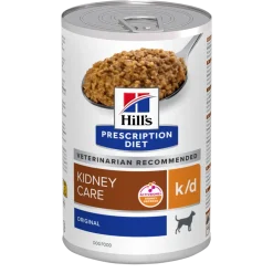 Hill's Prescription Diet k/d Alimento Al Pollo Per La Salute Renale Cani Scatoletta 370g