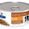 Hill's Prescription Diet K/D Renal Cane Pollo e Verdure Lattina 156g
