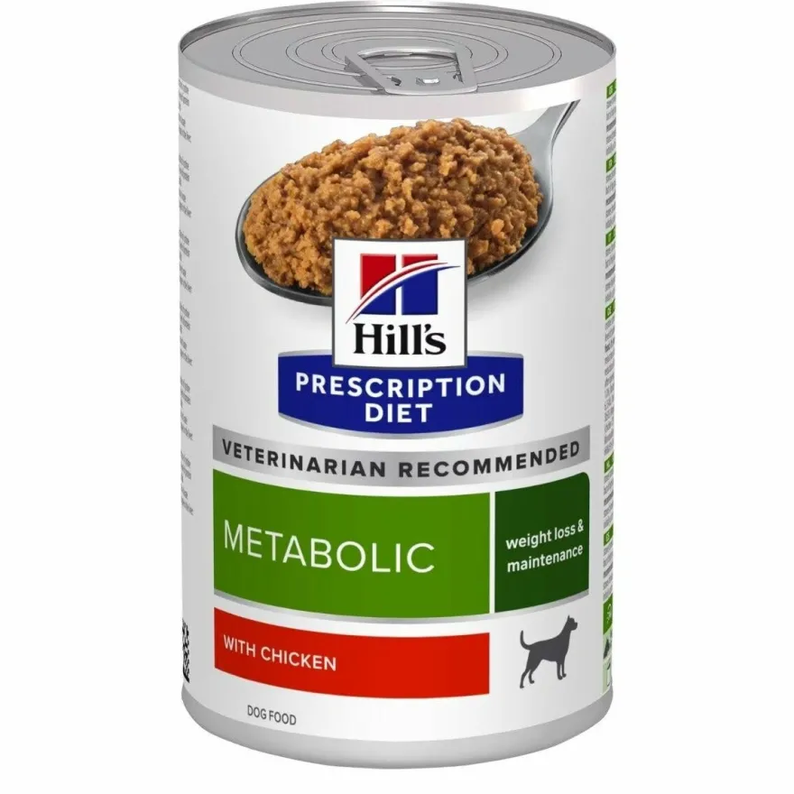 Hill's Prescription Diet Metabolic Cibo Umido Con Pollo Cani Adulti Barattolo 370g