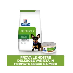 Hill's Prescription Diet Metabolic Crocchette Al Pollo Per Cani Taglia Mini Sacco 3kg