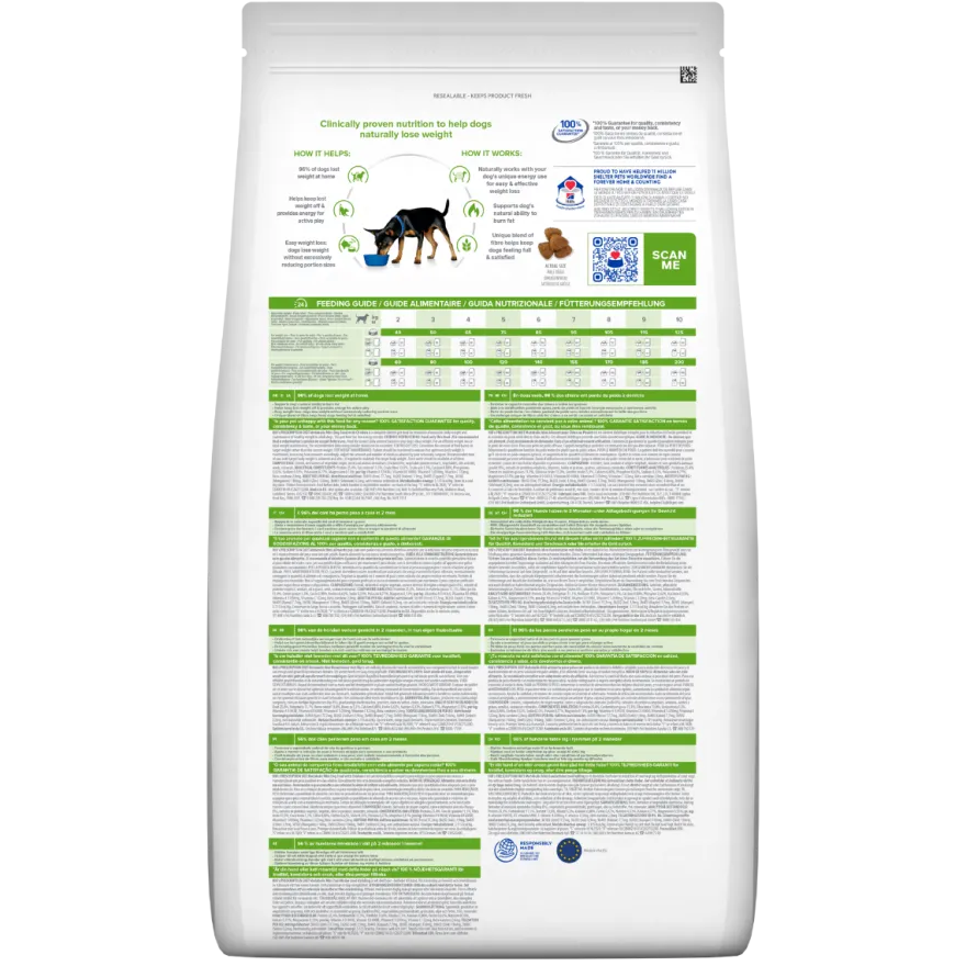 Hill's Prescription Diet Metabolic Crocchette Al Pollo Per Cani Taglia Mini Sacco 3kg