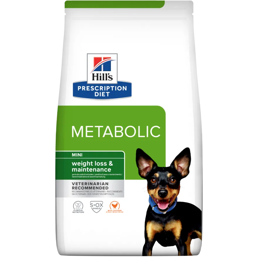 Hill's Prescription Diet Metabolic Crocchette Al Pollo Per Cani Taglia Mini Sacco 6kg