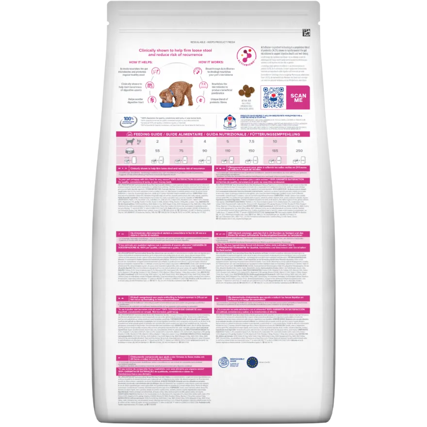 Hill's Prescription Diet Mini Gastrointestinal Biome Crocchette Per Cani Taglia Piccola Sacco 3Kg