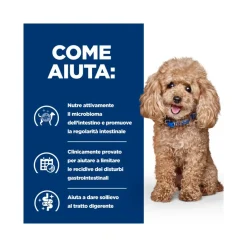 Hill's Prescription Diet Mini Gastrointestinal Biome Crocchette Per Cani Taglia Piccola Sacco 3Kg
