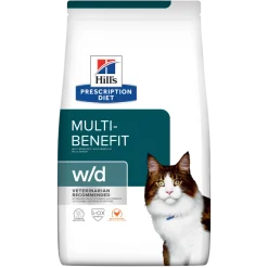 Hill's Prescription Diet W/D Multi-benefit Crocchette Pollo Per Gatti Sacco 3kg