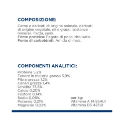 Hill's Prescription Diet Z/D Food Sensitivities Bocconcini Original Cani Lattina 370g
