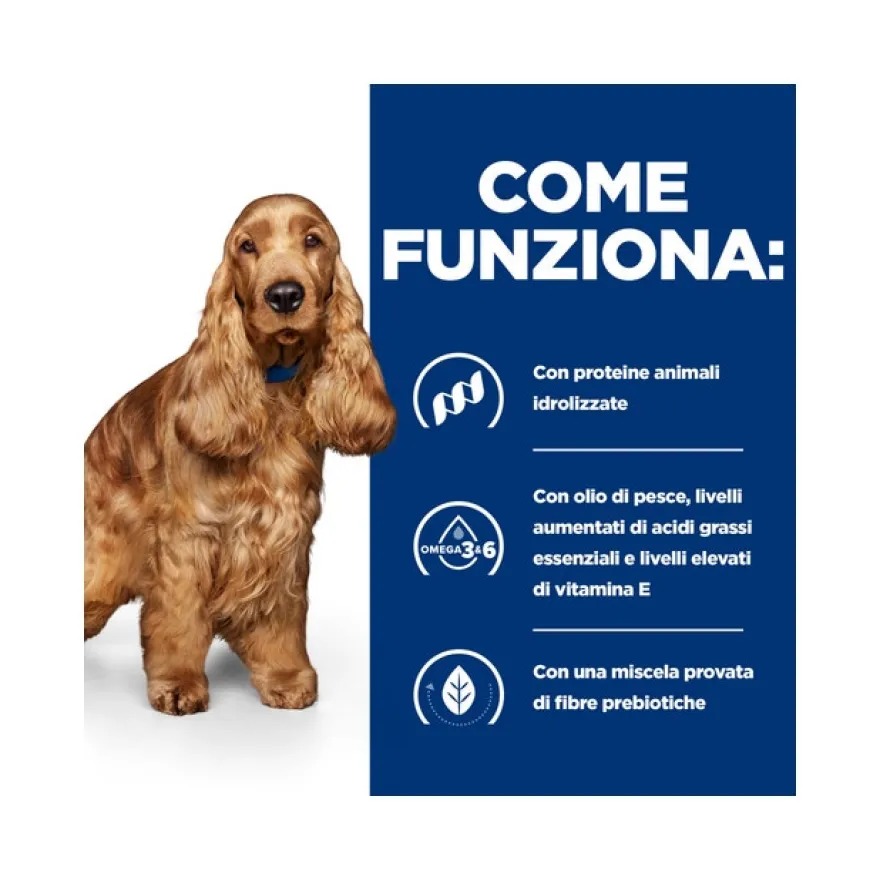 Hill's Prescription Diet Z/D Food Sensitivities Crocchette Original Cani Sacco 3kg