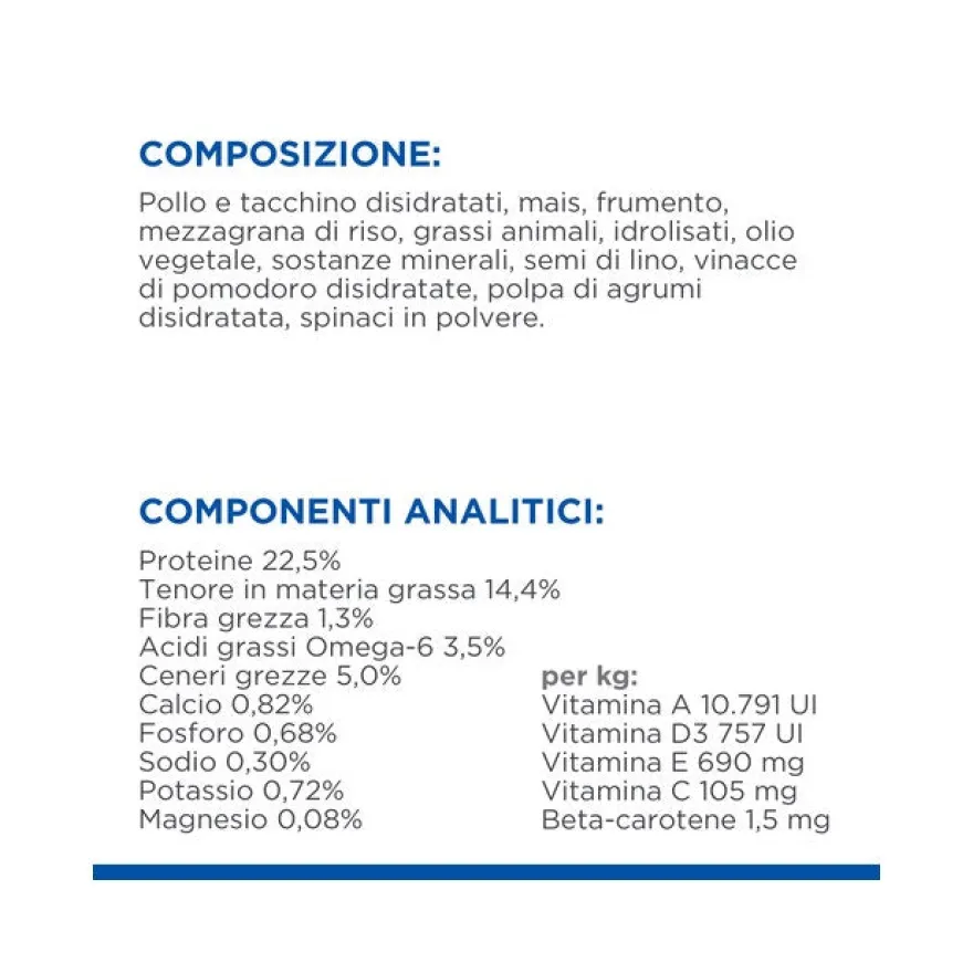 Hill's Science Plan Adult Small E Mini Fino A 10 Kg Per Cani Crocchette Pollo Sacco 300g