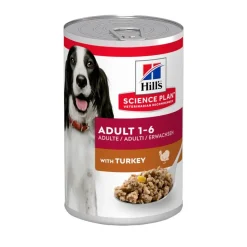 Hill's Science Plan Bocconcini Tacchino Per Cani Adulti Lattina 370g