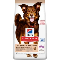 Hill's Science Plan Culinary Creations Adult Crocchette Con Anatra E Patate Per Cani Taglia Media Sacco 2,5 Kg