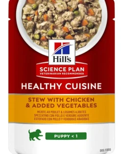 Hill's Science Plan Healthy Cuisine Puppy Medium & Large Breed Al Pollo Bustina 90gr