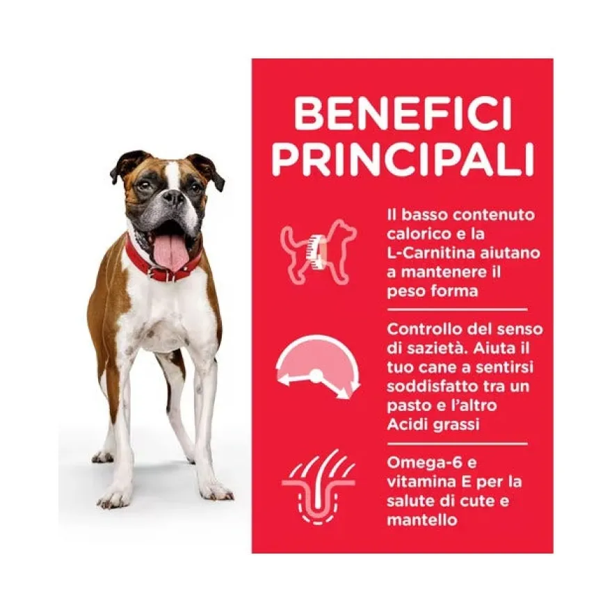 Hill's Science Plan Light Medium Adult Alimento Per Cani Scatoletta 370g