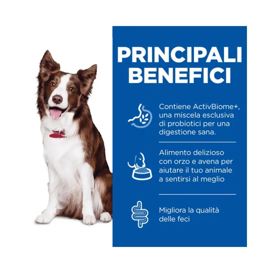 Hill's Science Plan Perfect Digestion Bocconcini Pollo E Verdure Cani Lattina 363g