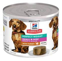 Hill's Science Plan Perfect Weight Adult Small & Mini Tacchino Alimento Per Cani 200g