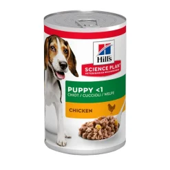 Hill's Science Plan Puppy Bocconcini Pollo Per Cani Cuccioli Lattina 370g