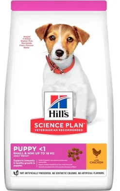 Hill's Science Plan Puppy Crocchette Pollo Cani Cuccioli Piccola Taglia Sacco 1,5kg
