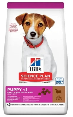 Hill's Science Plan Puppy Small&Mini Agnello&Riso 6Kg