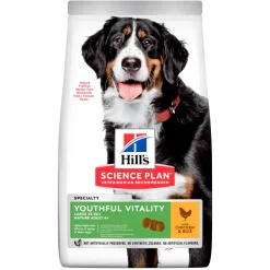 Hill's Science Plan Senior Vitality Mature Adult 6+ Crocchette Con Pollo E Riso Per Cani Taglia Grande 12Kg