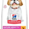 Hill's Science Plan Small & Mini Mature Adult 7+ Con Pollo Cibo Secco Per Cani 1,5kg
