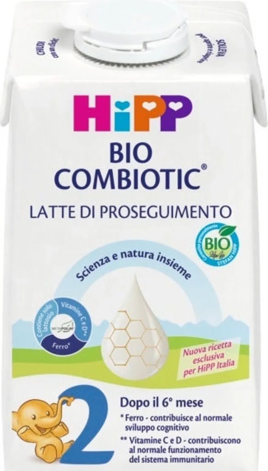 Hipp Bio Combiotic 2 Latte Di Proseguimento 500ml
