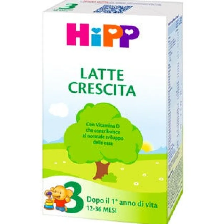 Hipp Latte 3 Per Crescita In Polvere 500g