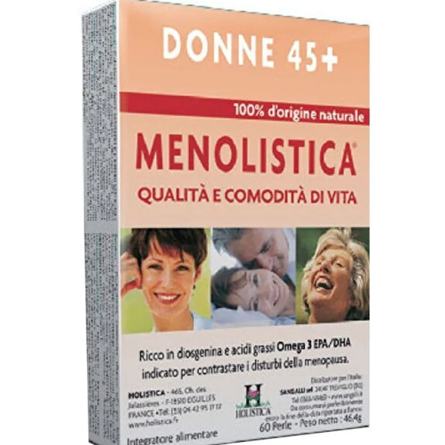 Holistica Menolistica Donna 45+ Omega3 EPA/DHA 60 Capsule