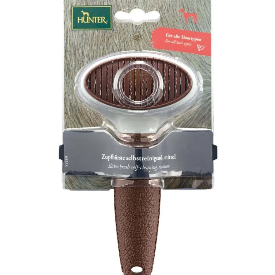 Hunter Cardatore Autopulente Plucking Brush Spa 1 Pezzo Taglia L