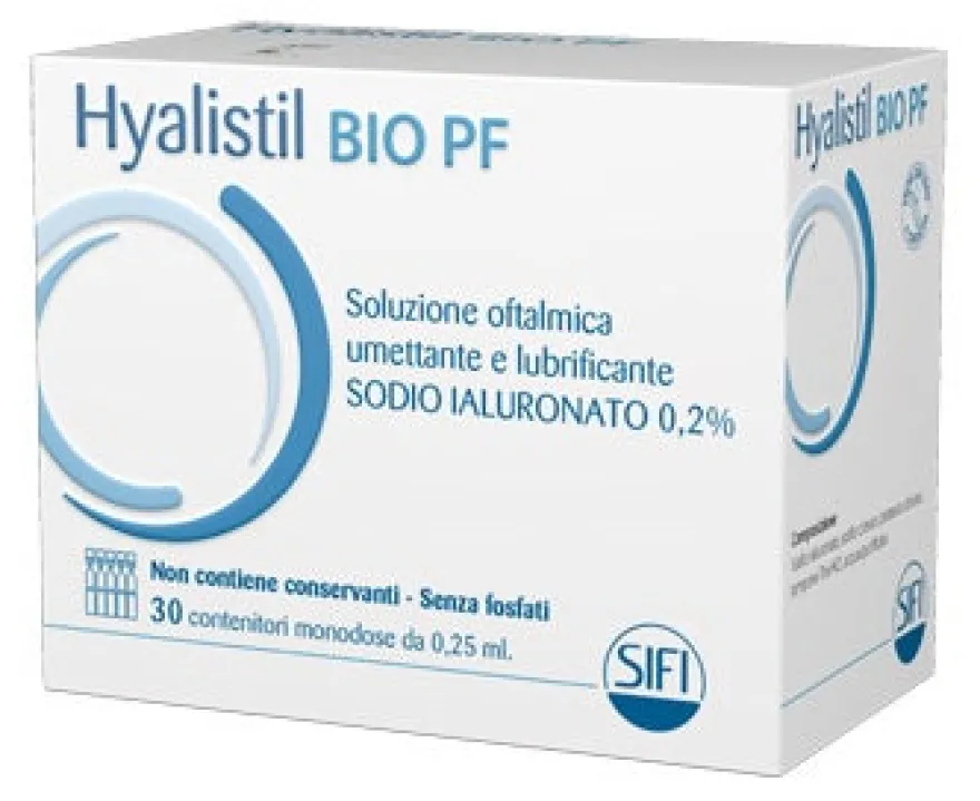 Hyalistil Bio Pf Soluzione Oftalmica Acido Ialuronico 0,2%