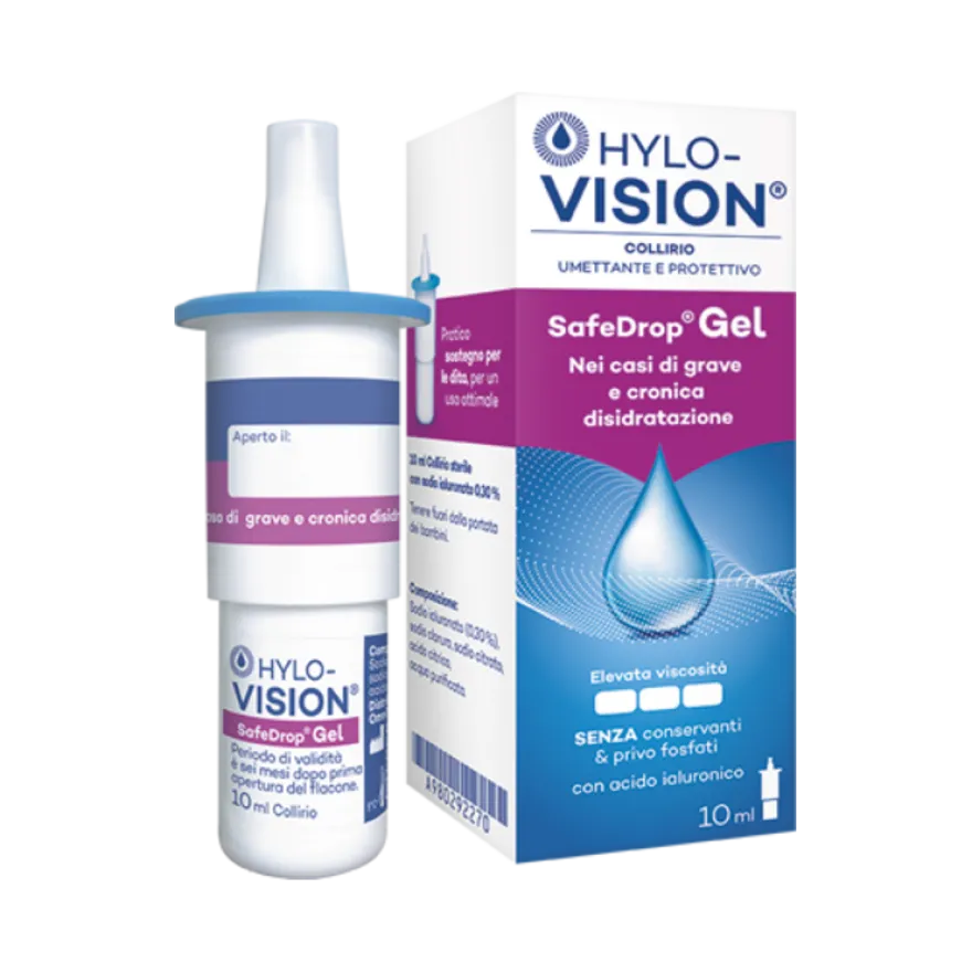 Hylovision Safe Drop Gel Collirio 10ml