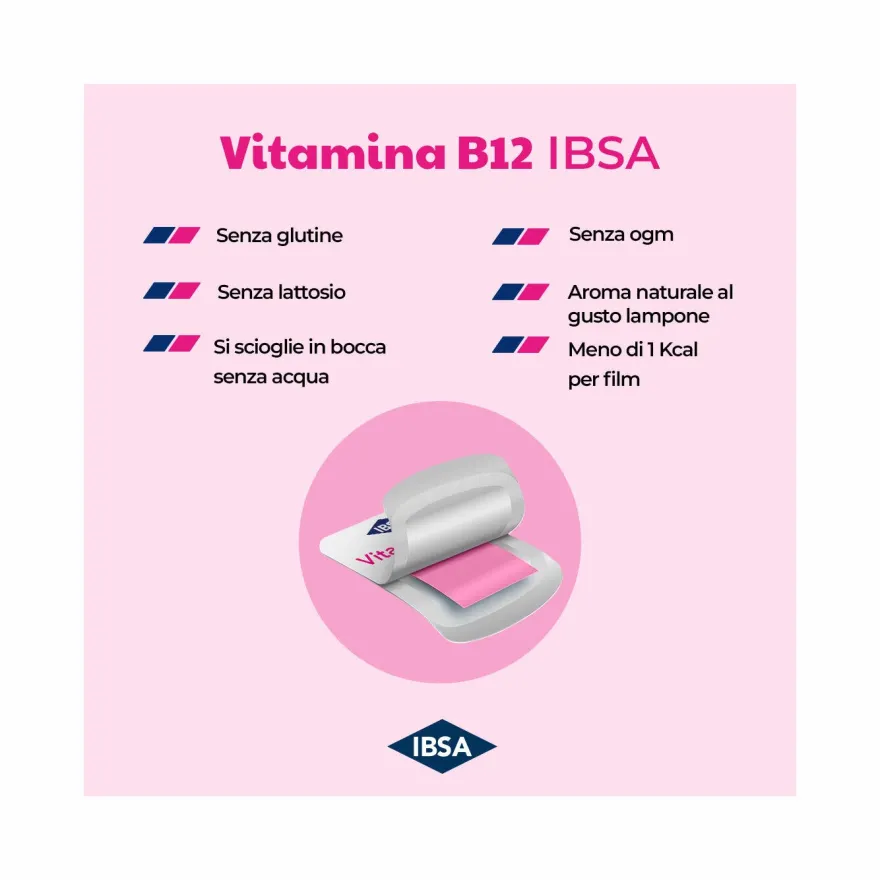 Ibsa Vitamina B12 30 Film Orali: Integratore Energetico Quotidiano