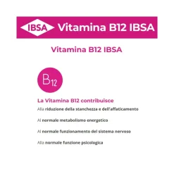 Ibsa Vitamina B12 30 Film Orali: Integratore Energetico Quotidiano