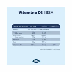 Ibsa Vitamina D3 2000UI: 30 Film Orodispersibili